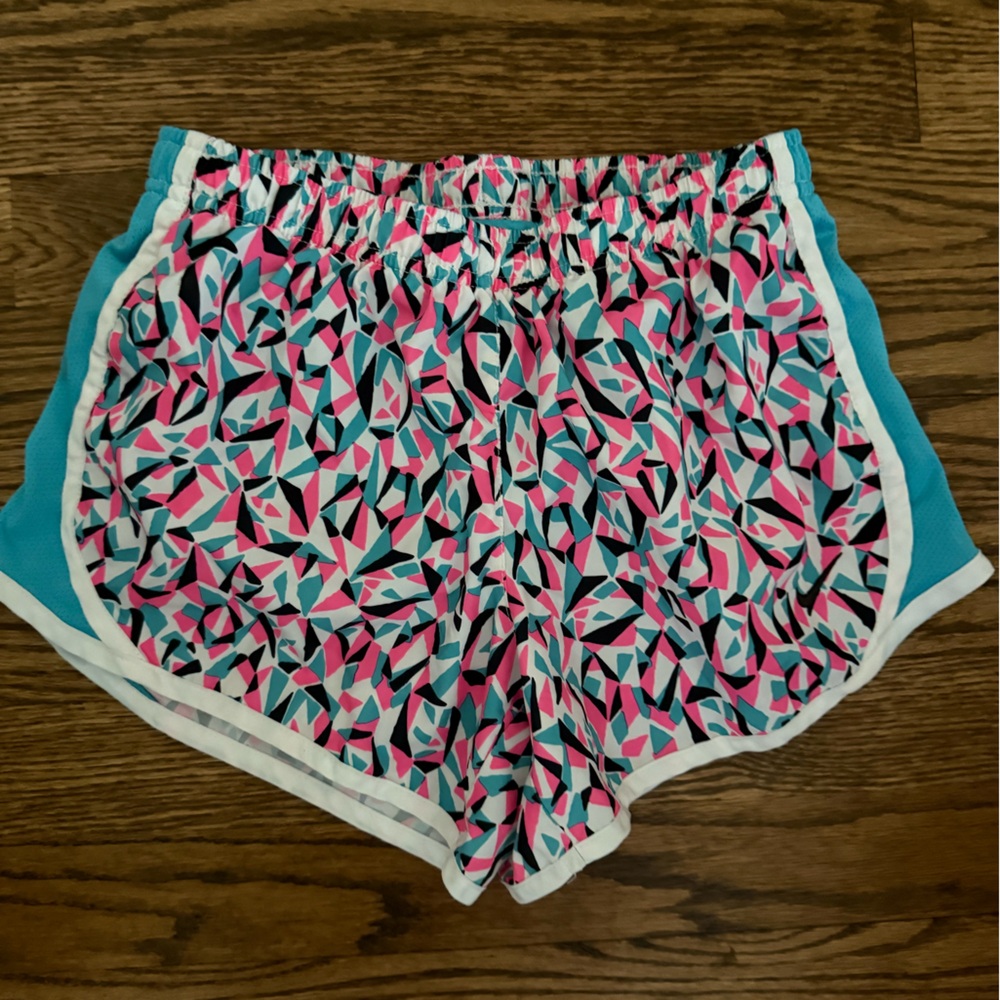 Nike Kids Geometric Pattern Athletic Shorts